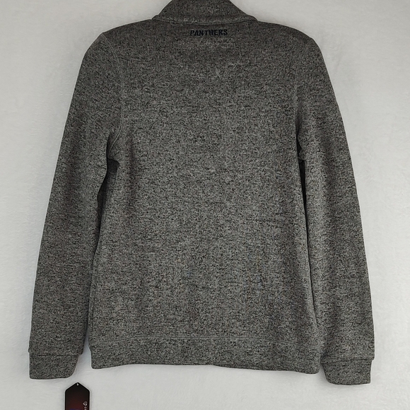 Colosseum Flyaway Woman's Pitt Panther Gray Full-Zip Jacket Charcoal Gray - Picture 5 of 6